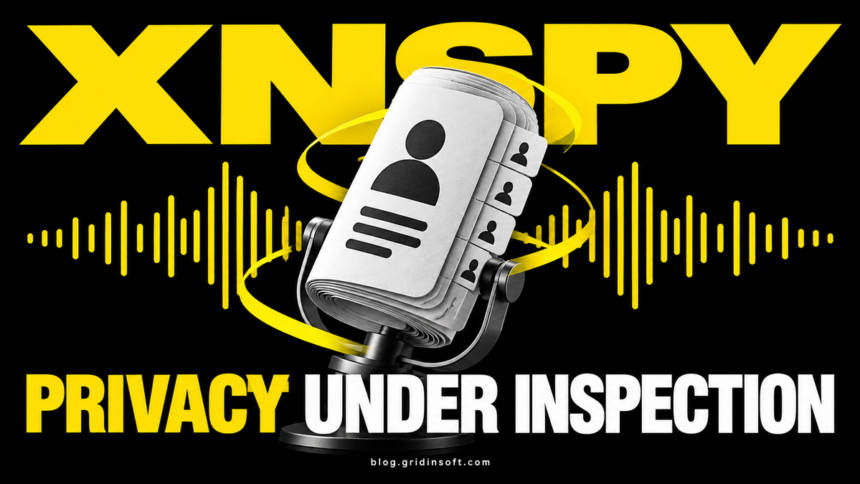 A contact card shaped like a microphone illustrates the privacy meaning of communication-related app capabilities.